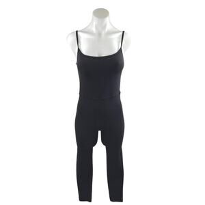 Aritzia Wilfred Life Divinity Black Sleeveless Cami Camisole Workout Jumpsuit M